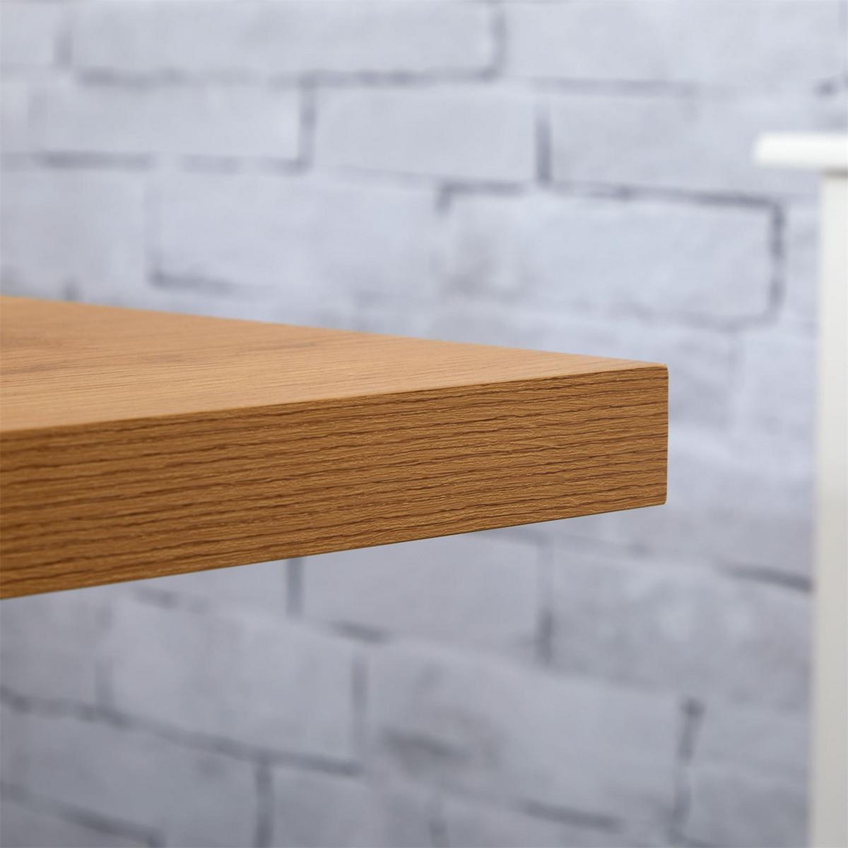 ESSTISCH VIDAGO - Wildeiche, Holzwerkstoff/Metall (90/180/76cm) - CARO-Möbel