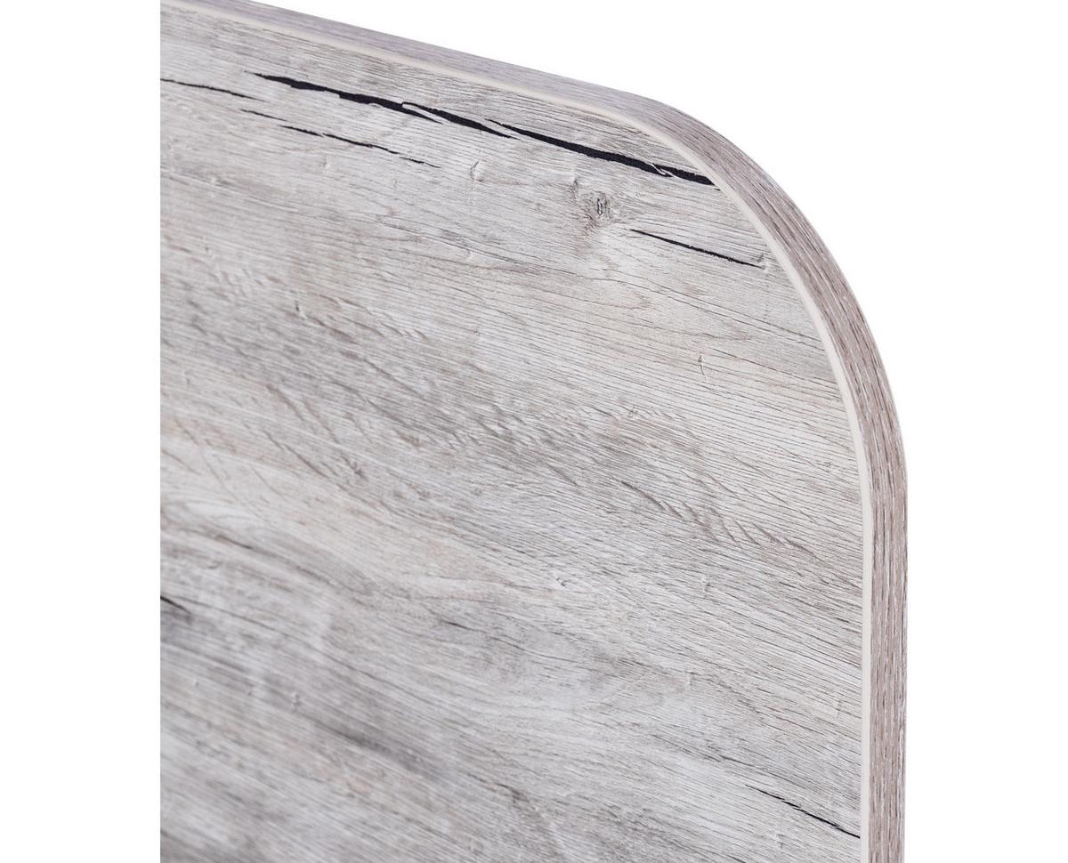 BODENBETT Bente 90 x 200 cm - Eichefarben/Weiß, Holzwerkstoff (90/200cm) - arthur berndt
