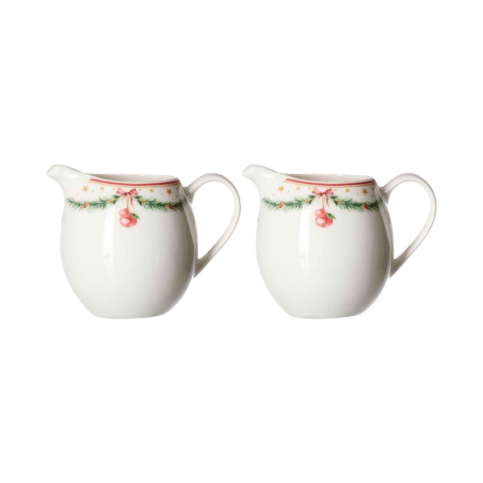 MILCHKÄNNCHEN Holly bunt 250 ml 2er Set - Multicolor, Keramik (8/11cm) - Ritzenhoff Breker