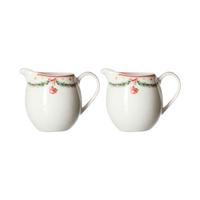 MILCHKÄNNCHEN Holly bunt 250 ml 2er Set - Multicolor, Keramik (8/11cm) - Ritzenhoff Breker
