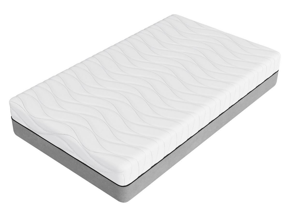 FEDERKERNMATRATZE Oro 24 cm - Weiß, Textil (180/200cm) - MIRJAN24