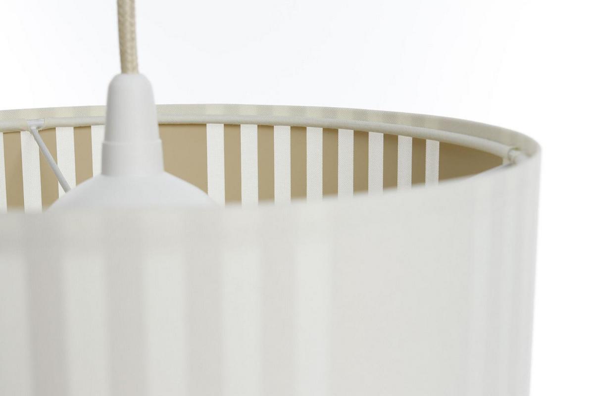 HÄNGELEUCHTE Weiß 25/105 cm - Braun, Kunststoff (30/0.4/105cm) - ONZENO
