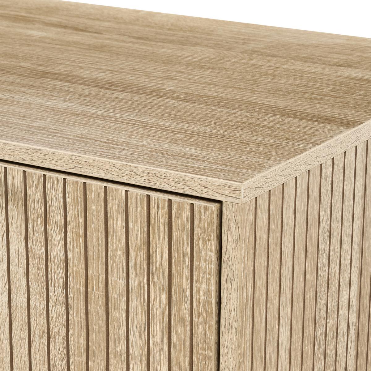 COUCHTISCH Hellbraun Royalla - Hellbraun, Holzwerkstoff (50/110/40cm) - Beliani