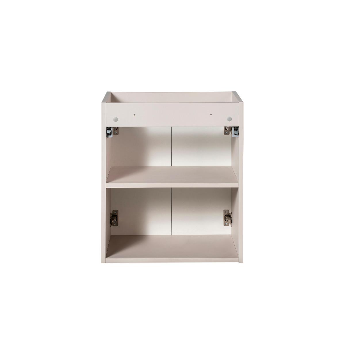 WASCHTISCHUNTERSCHRANK 50cm Riva Kaschmir - Beige, Holzwerkstoff (50/57/39cm) - Petits-meubles