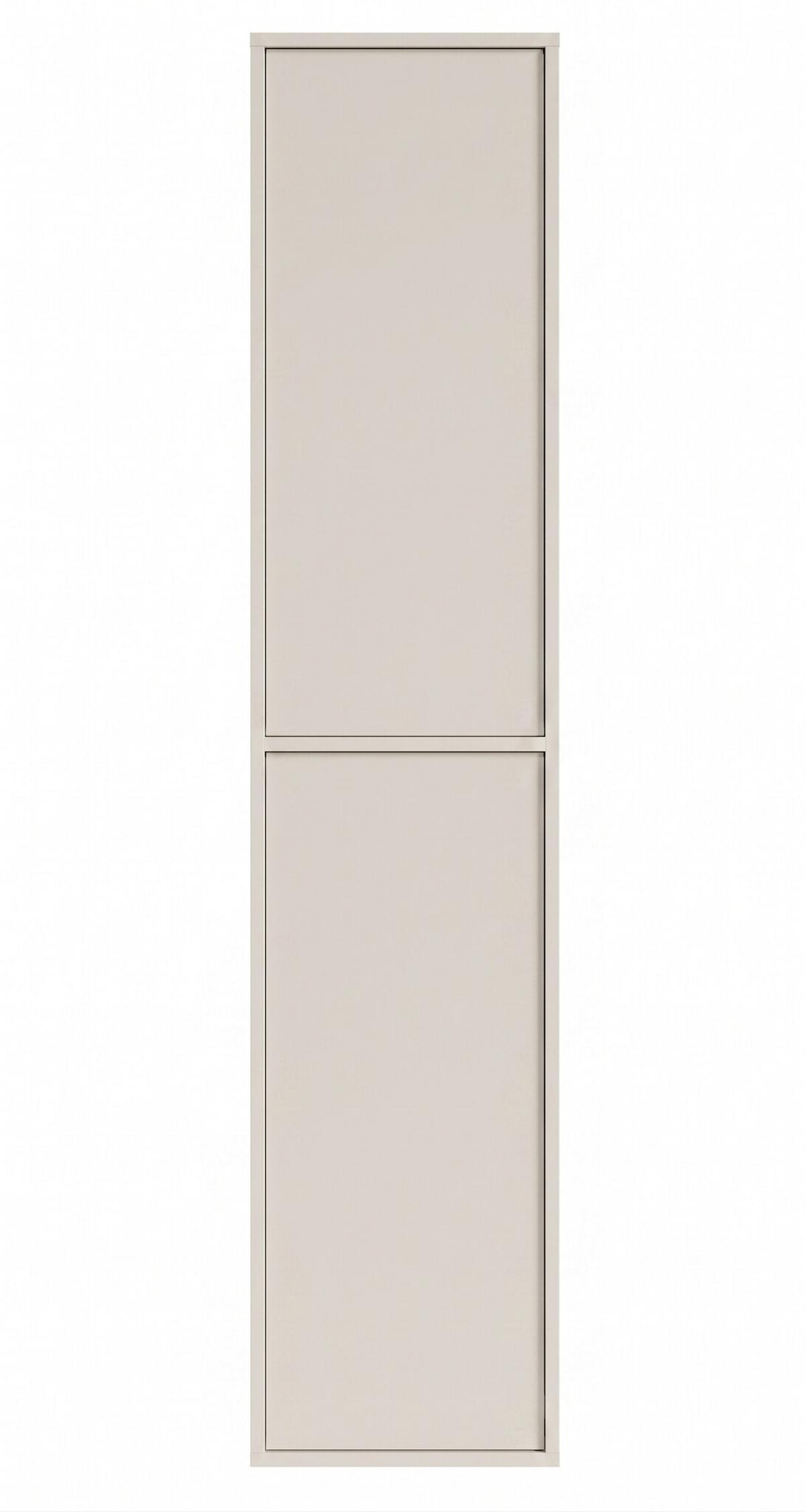 BADEZIMMERSCHRANK Mali mit 2 Türen Cashmere - 38 x 33 x 160 cm - Kaschmir, Holz (38/170/33cm) - Badplaats