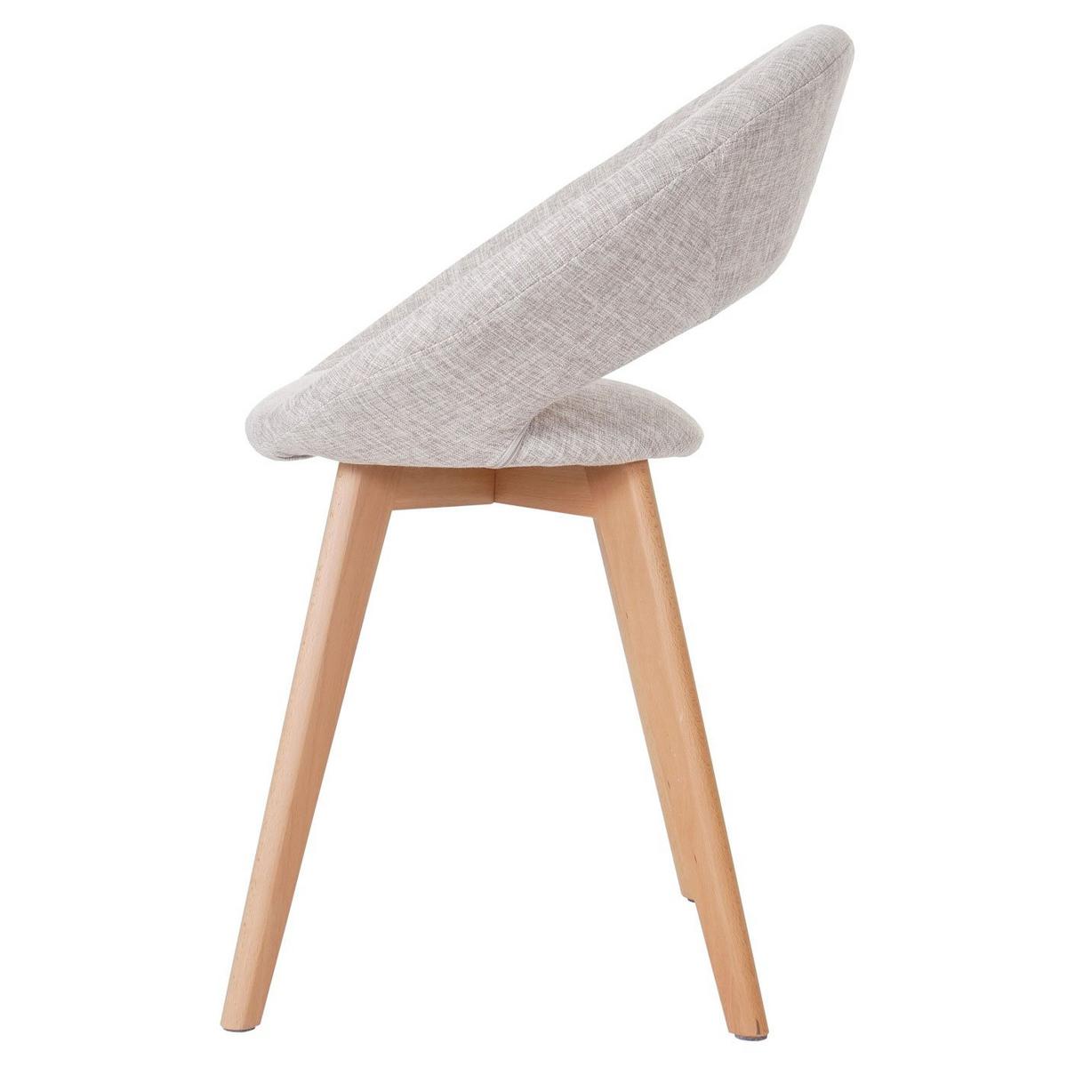 ESSZIMMERSTUHL Beige, Grau - Greige/Beige, Holz (60/79/50cm) - MCW
