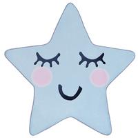 KINDERTEPPICH Sirius 120/120 cm - Blau, Kunststoff (120/120cm) - Beliani