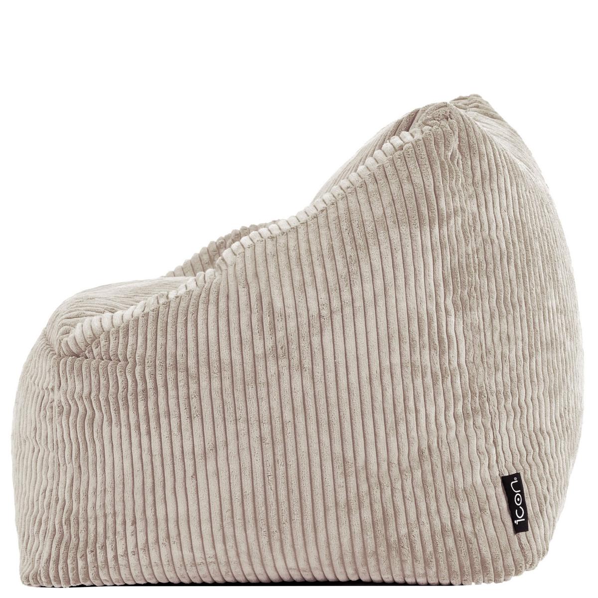 SITZSACK Flauschig für Kinder - Beige, Textil (55/44/55cm) - icon