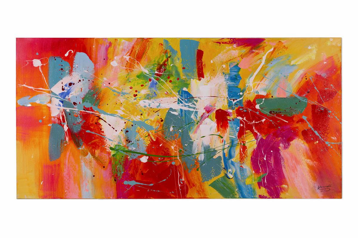 LEINWANDBILD 120/60 cm - Multicolor, Textil (120/60cm) - KUNSTLOFT