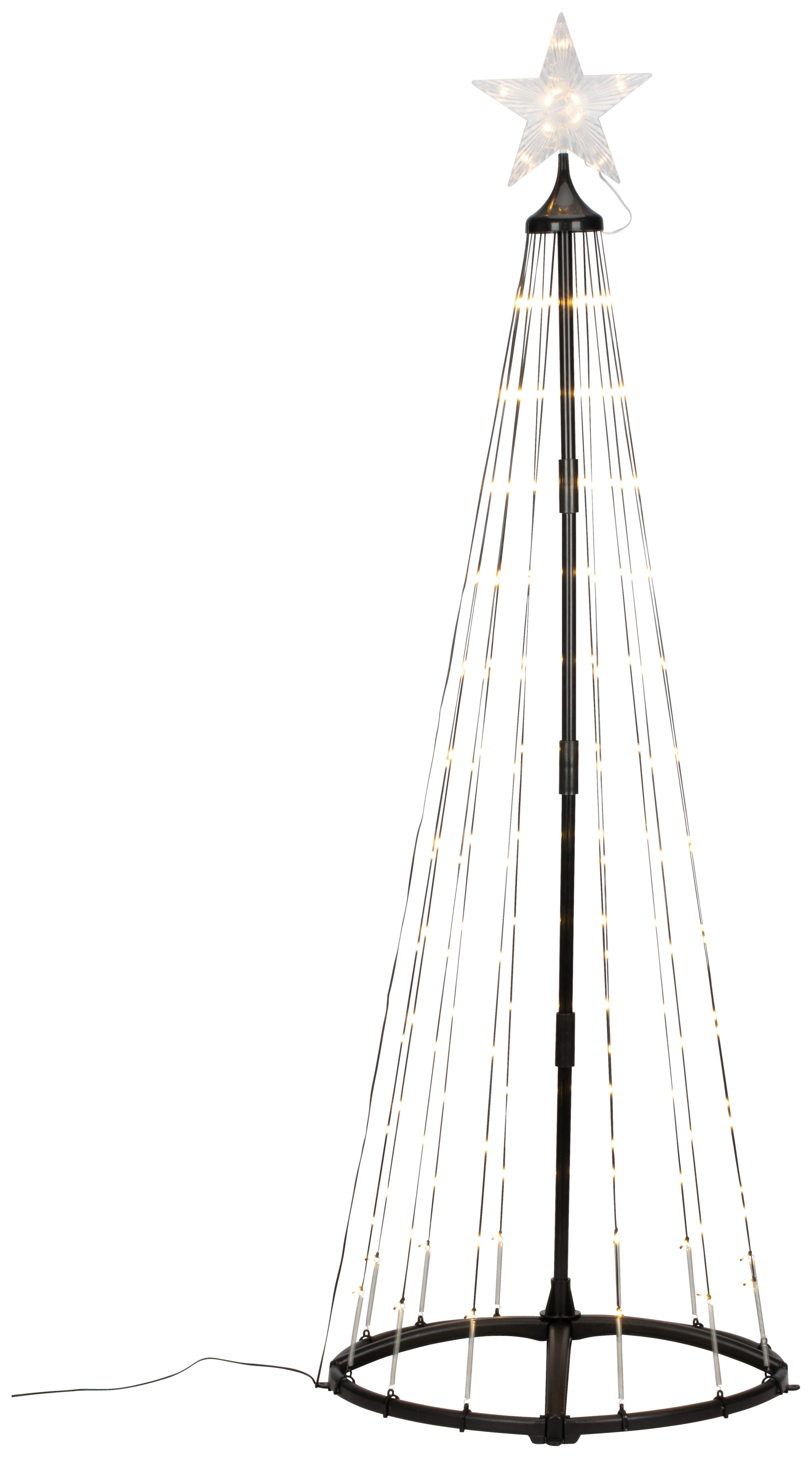 LED-Dekoleuchte Eran Schwarz max. 3,6 Watt - Schwarz, MODERN, Kunststoff/Metall (150cm) - Mömax