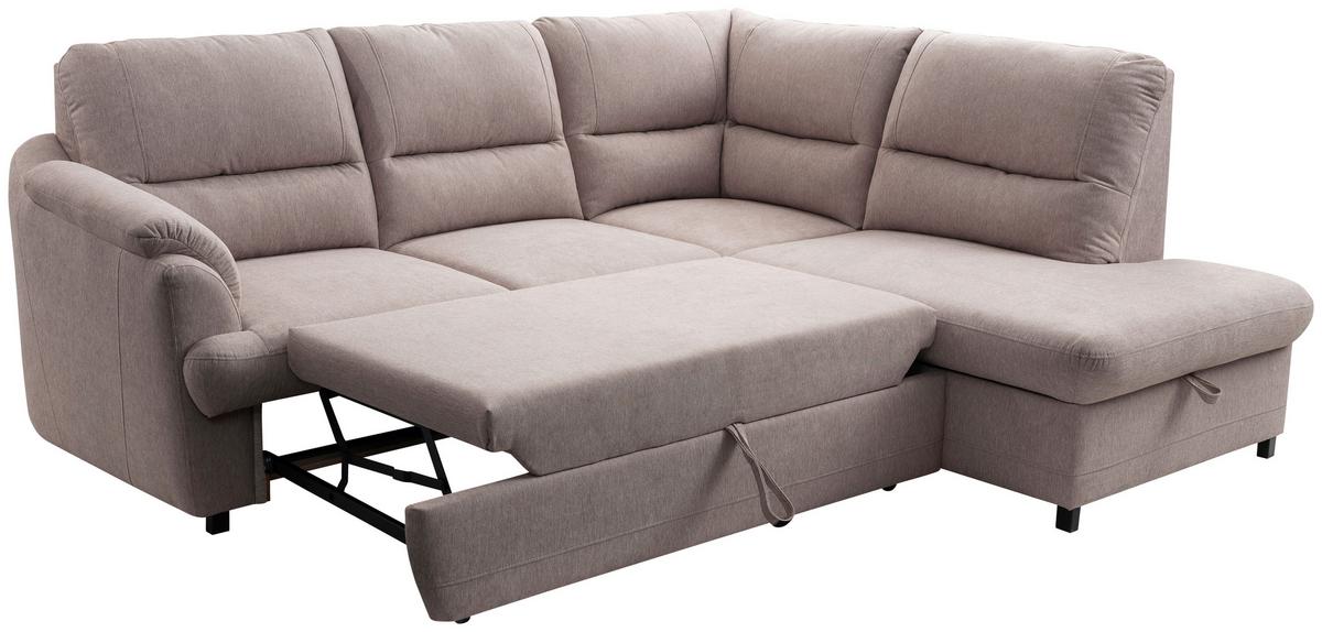 Canapea modulara GUSTO - grej, Basics, textil (240/200cm) - Modern Living