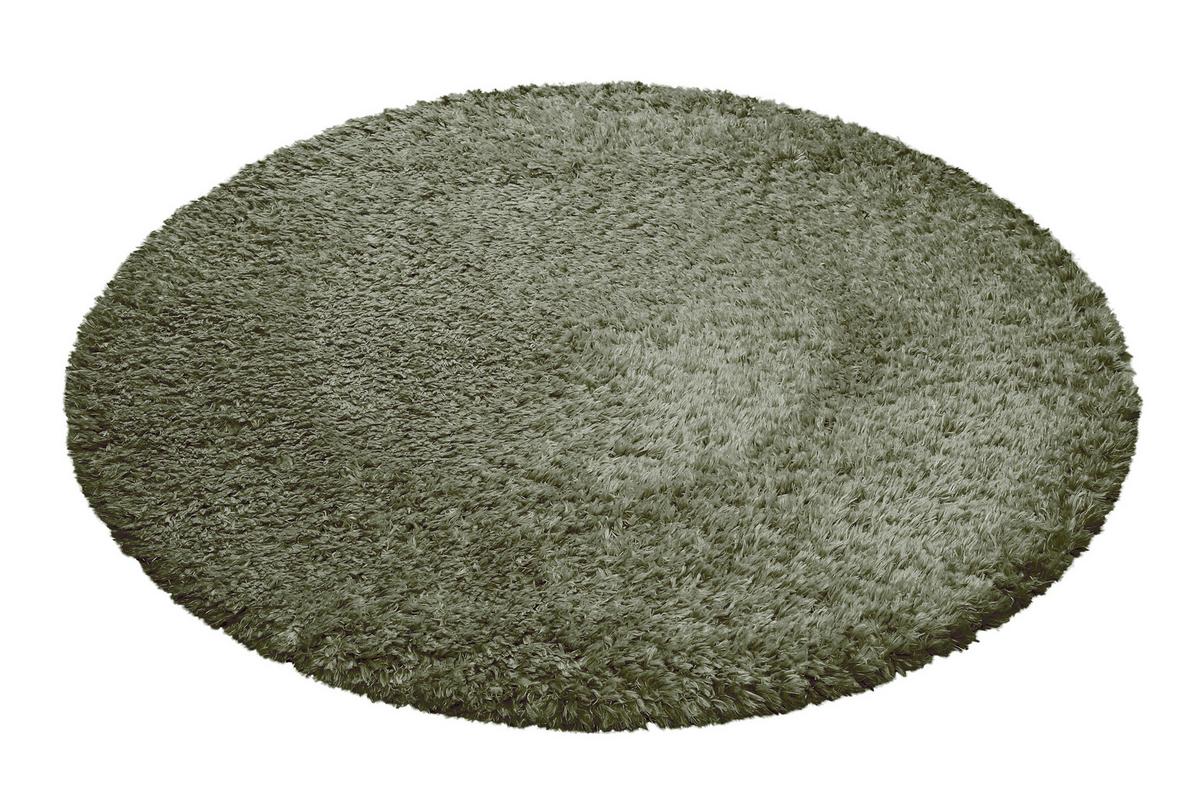 DYWAN Z WYSOKIM RUNEM YOGI - oliwkowa zieleń, Konventionell, tkanina (80cm) - Esprit