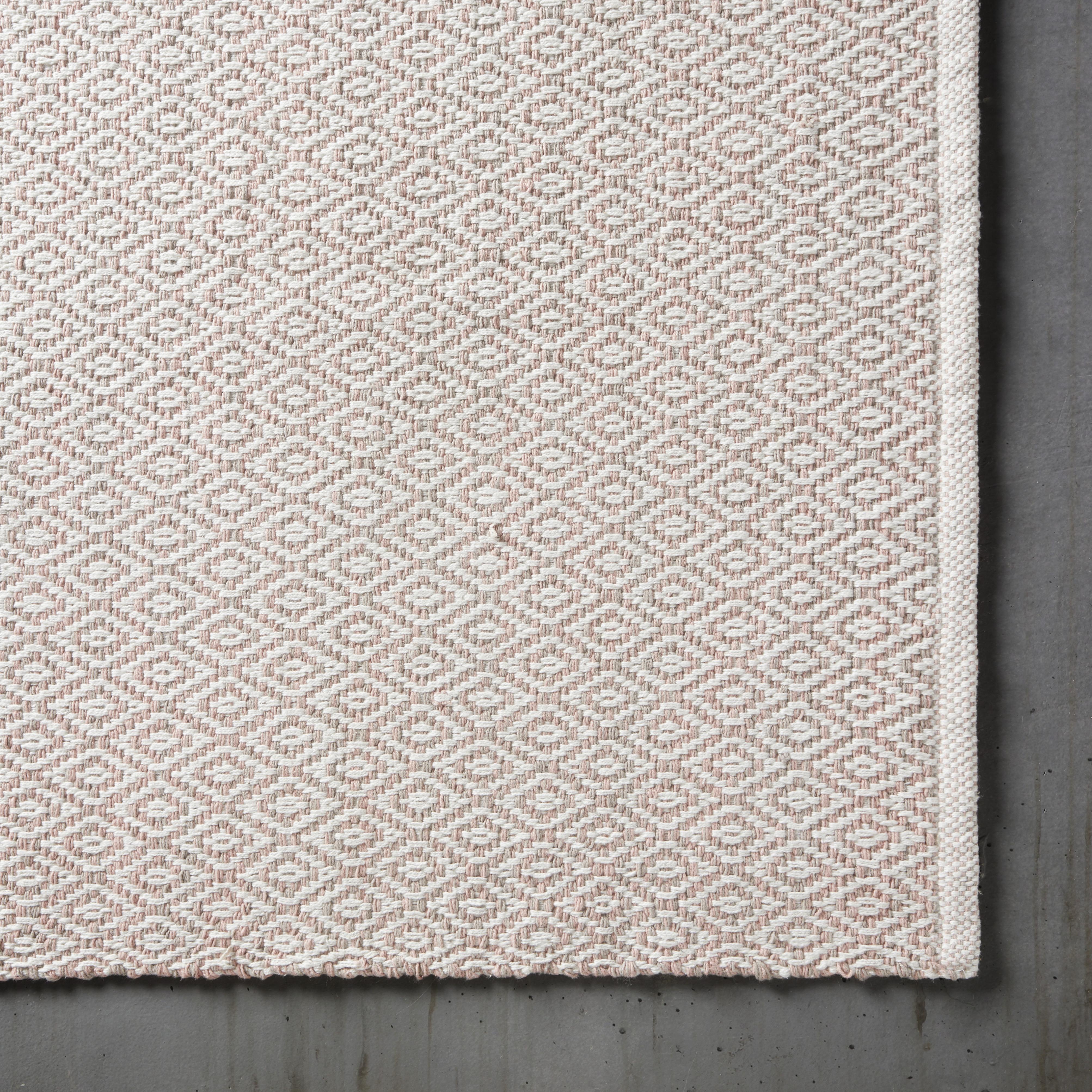HANDVÄVD MATTA CAROLA 2 - rosa, Basics, textil (80/150cm) - Modern Living