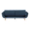 BÄDDSOFFA CORA - blå/naturfärgad, Modern, trä/textil (214/92/81cm) - Bessagi Home