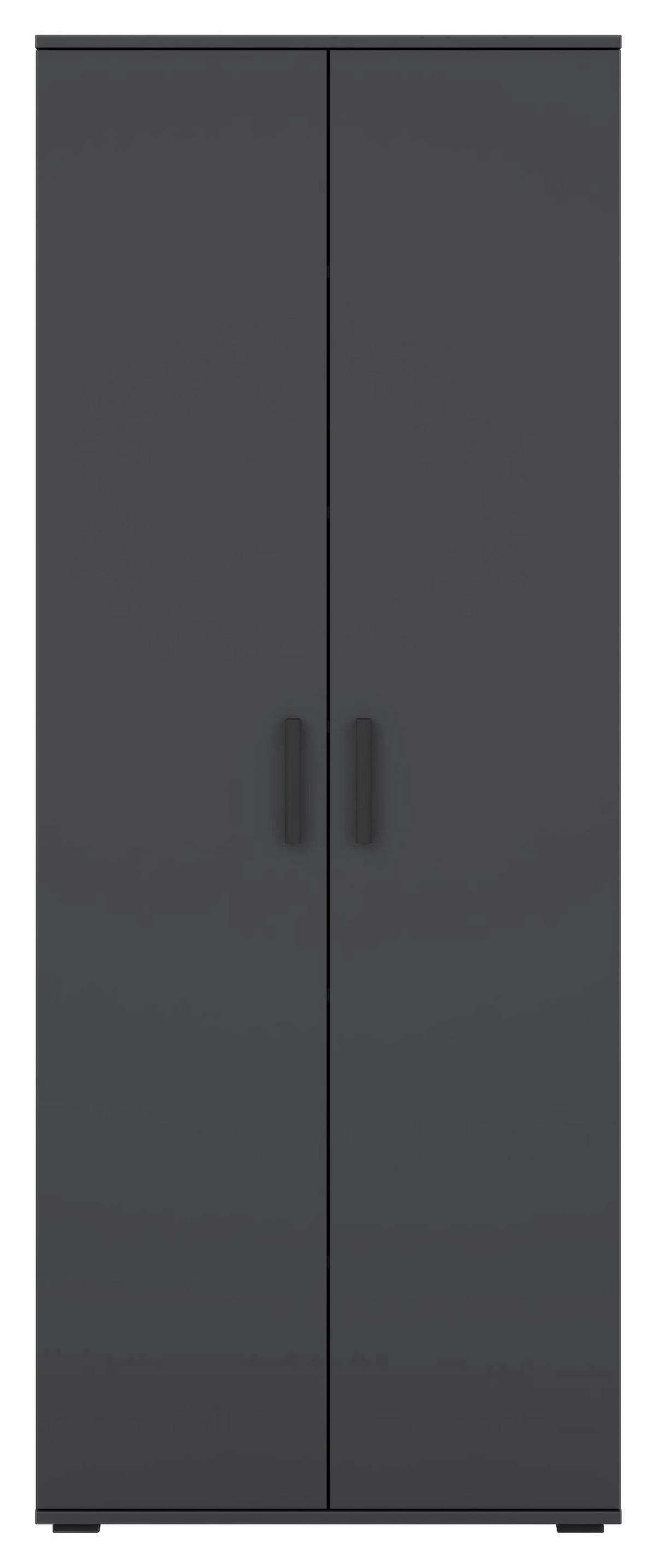 Mehrzweckschrank Bobby I Anthrazit - Anthrazit, KONVENTIONELL, Holz (70/179/34cm) - Mömax