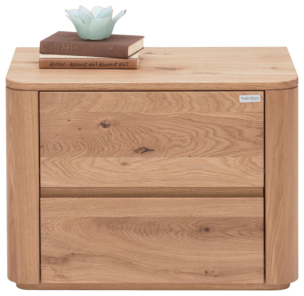 SZAFKA NOCNA SILENE - kolor dębowy, Konventionell, drewno (60/45/38cm) - Valnatura