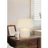 BORDSLAMPA OLGA - vit, Modern, papper/plast (28/28/30,5cm) - Mömax