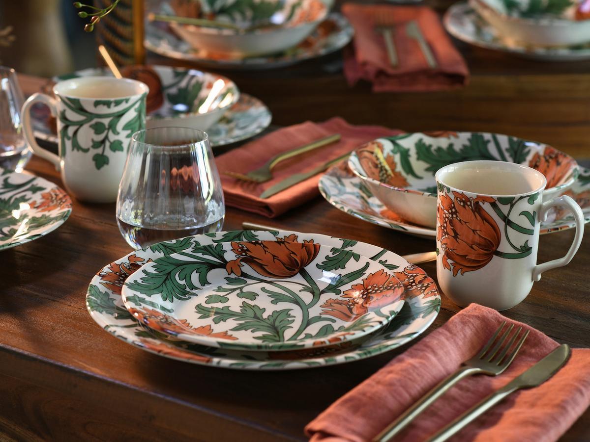 Kombinirani Servis Florentina, 16-Delni - večbarvno, Basics, keramika - Creatable