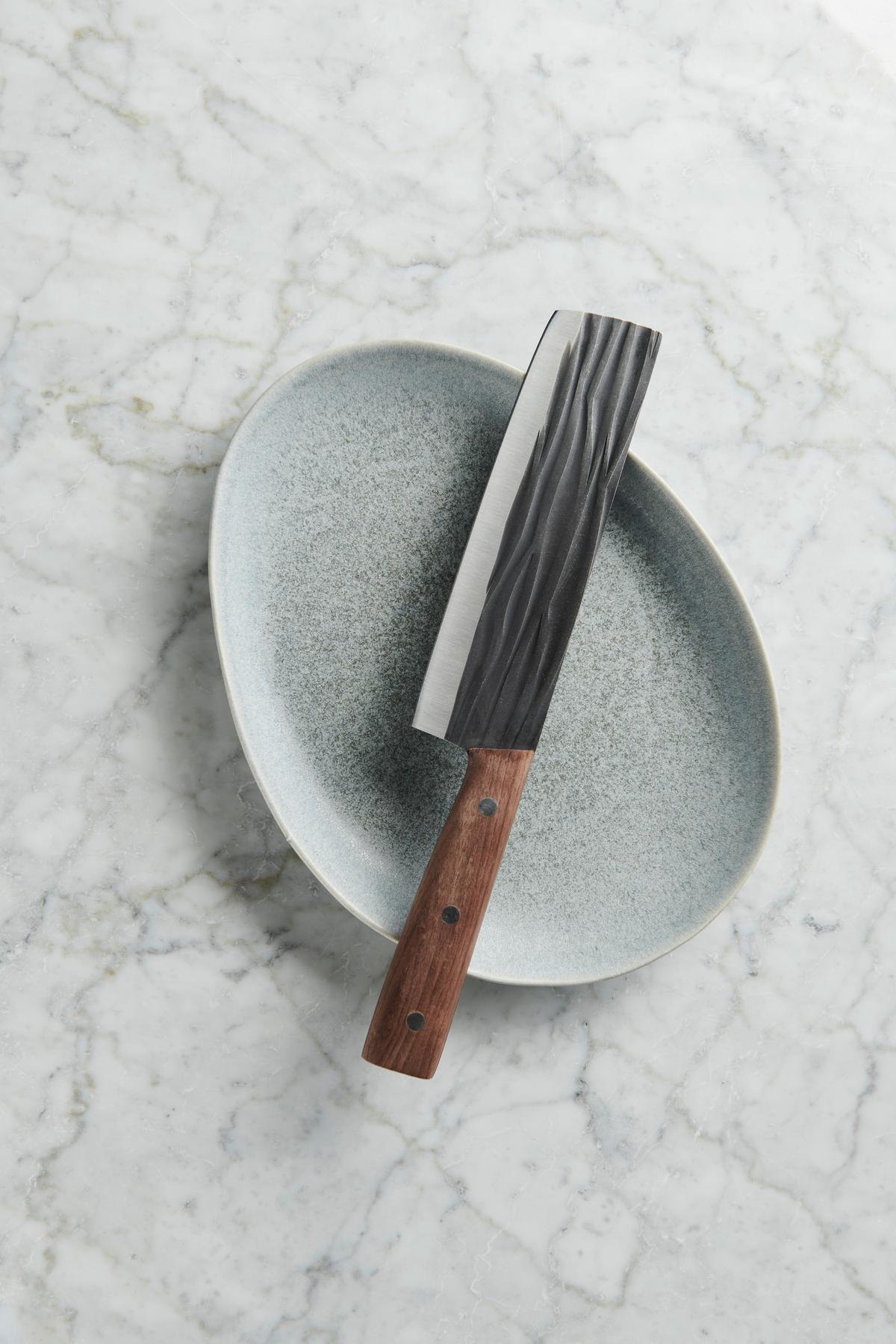 Univerzális Kés Kenshin - fekete/ezüstszínű, Romantik / Landhaus, fém (30cm) - Premium Living