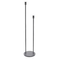 LAMPA STOJĄCA DECOR STICK FLOOR 2XE27 DG - ciemnoszary, Basics, metal (32/146cm) - Osram