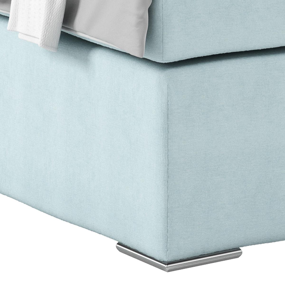 Boxspring Krevet Nero - boje mente/boje kroma, Konvencionalno, tekstil/metal (160/200cm) - Best Price