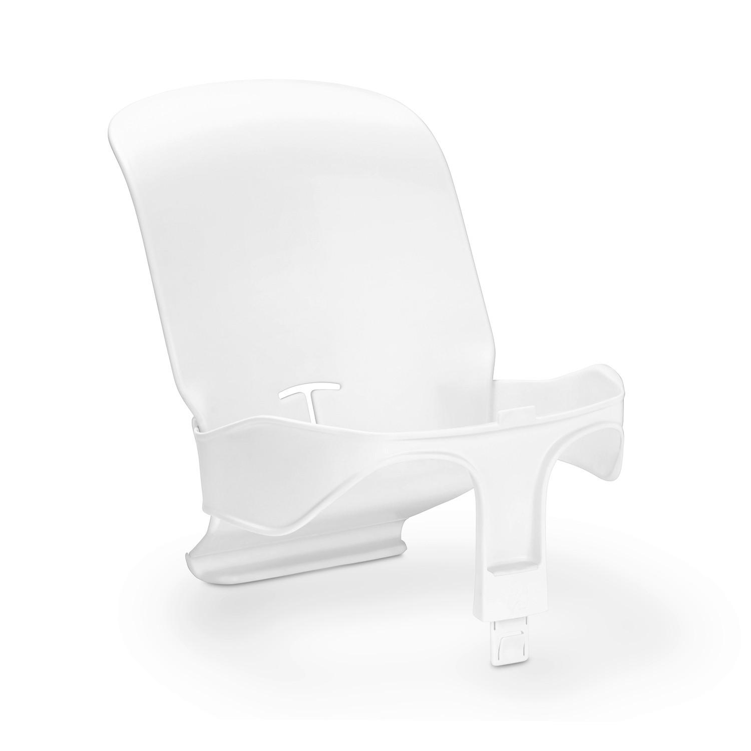SIEDZISKO DO WYSOKIEGO KRZESŁ HIGHCHAIR BABY SEAT - biały, Basics, tworzywo sztuczne (32,5/32/34,5cm) - Hauck