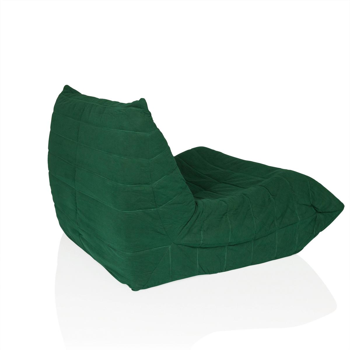 Naslanjač Sitzolo, Zelena - zelena, Moderno, tekstil (90/72/100cm) - MID.YOU