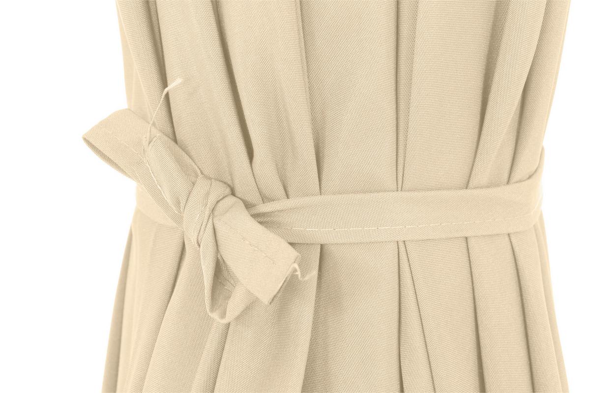 Sonnenschirm BHT: 250x258x250 cm Anthrazit/Beige - Anthrazit/Beige, KONVENTIONELL, Textil/Metall (250/250cm) - Siena Garden