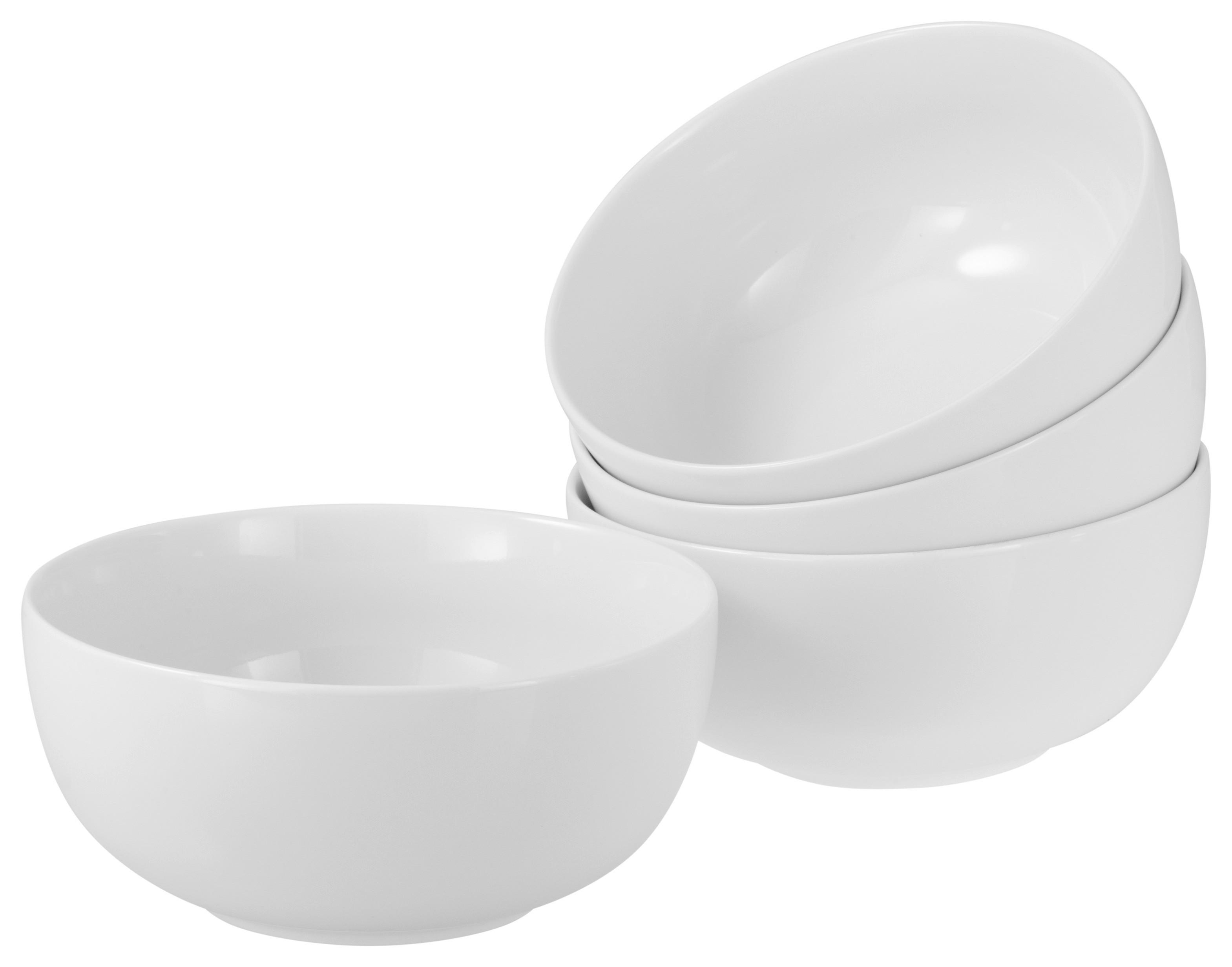 Set Posod All Round, 4-Delni - bela, Design, keramika (16cm) - Creatable