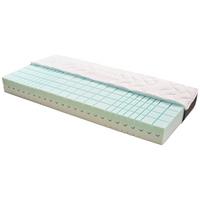 Komfortschaummatratze H2+H3 ca. 90x200 cm - Weiß/Grau, MODERN, Textil (90/200cm) - Primatex Deluxe