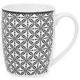 Cană Pentru Cafea Shiva - alb/negru, Lifestyle, ceramică (8,5/10,5cm) - Modern Living