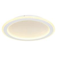 LED-Deckenleuchte Tini Opal/Weiß max. 24 Watt - Opal/Weiß, KONVENTIONELL, Kunststoff/Metall (40/5cm) - Globo