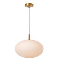 LAMPA WISZĄCA 5078/SP - kolor złoty, Konventionell, metal/szkło (30/150cm)