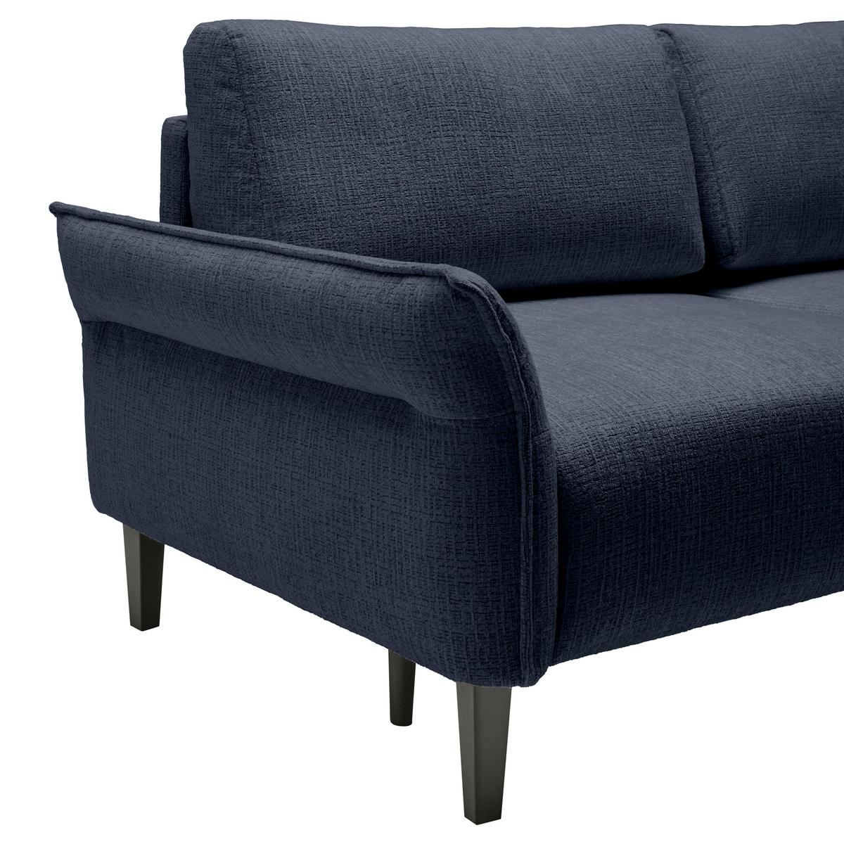 CANAPEA CU 3 LOCURI CUSTOM - crem/albastru închis, Modern, textil (183/85/92cm) - Mömax