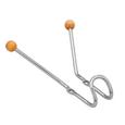 Cuier De Perete Karl - culoare crom, lemn/metal (12/10/5cm) Cuier De Perete Karl - culoare crom, lemn/metal (12/10/5cm)