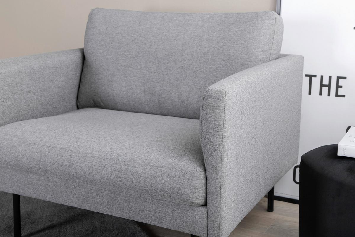 SESSEL ZOOM - Design, Textil/Metall (95/80/84cm) - Livetastic