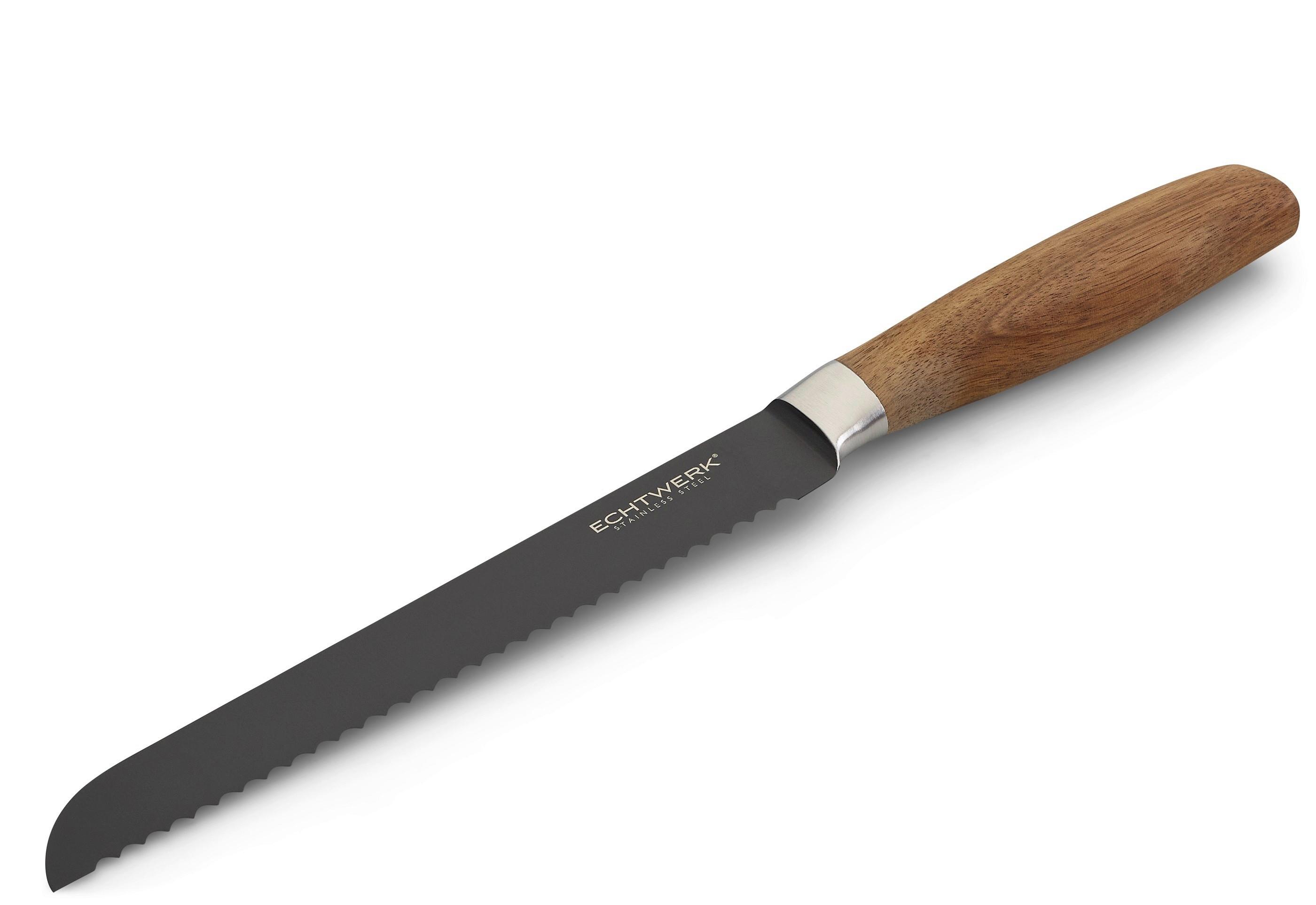 Nož Za Kruh Classic - črna, Basics, kovina (34cm) - Echtwerk