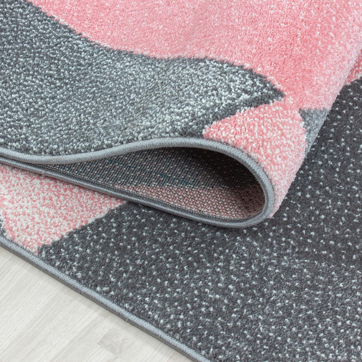 Läufer Beta Rosa ca. 80x250cm - Rosa, Basics, Textil (80/250cm) - Novel