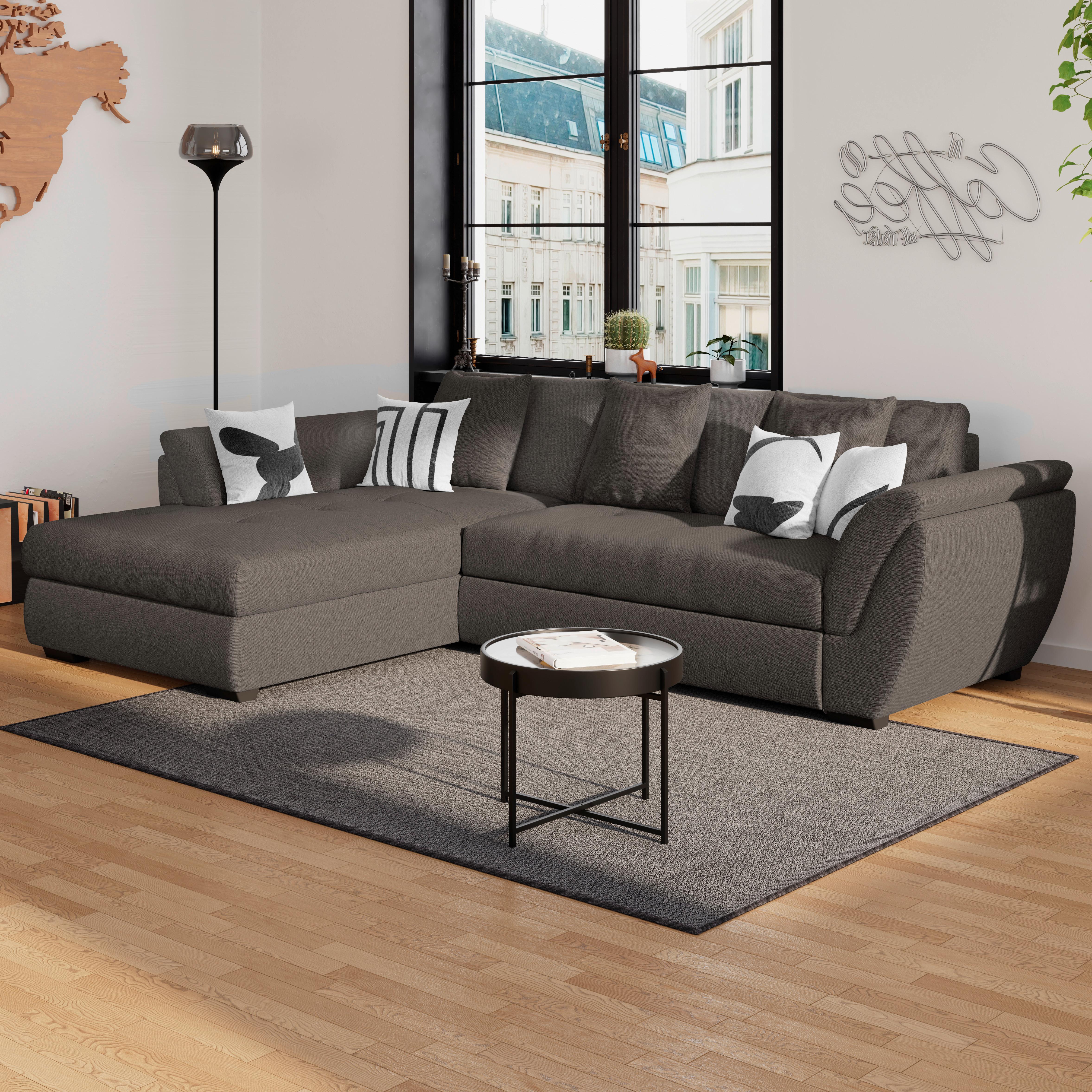 Kutna Garnitura Berisso - smeđa, Design (187/278cm) - Mömax