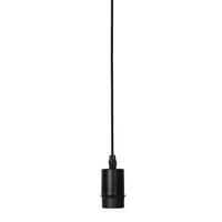 OPRAWA Z KABLEM 3301612 - czarny, Trend, metal (120/10/2,5cm) - Light & Living