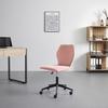 CHAISE PIVOTANTE LUIGI -EXKLUSIV- - rose vif/noir, MODERN, métal/textile (49/84-94/54cm) - Mömax