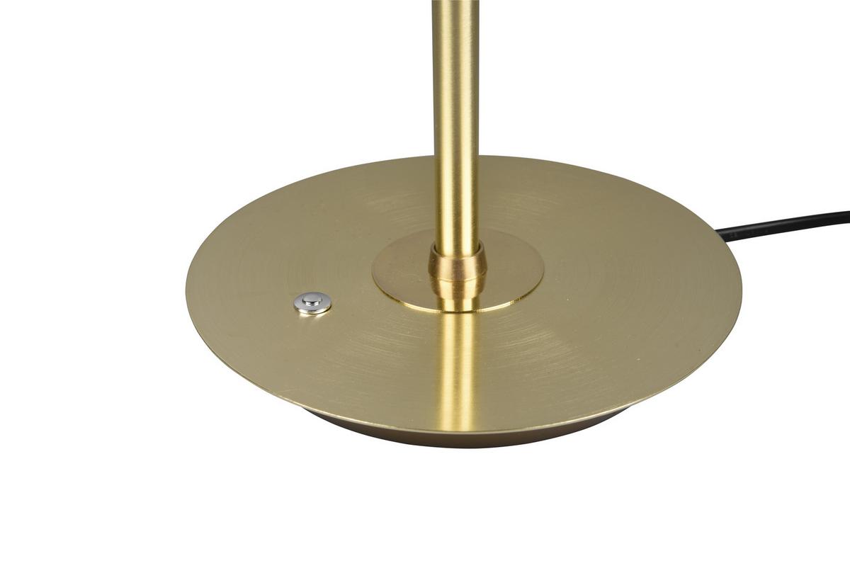 LED-Schreibistischleuchte Monza Gold max. 12 Watt - Basics (46/19/57cm) - Trio Leuchten