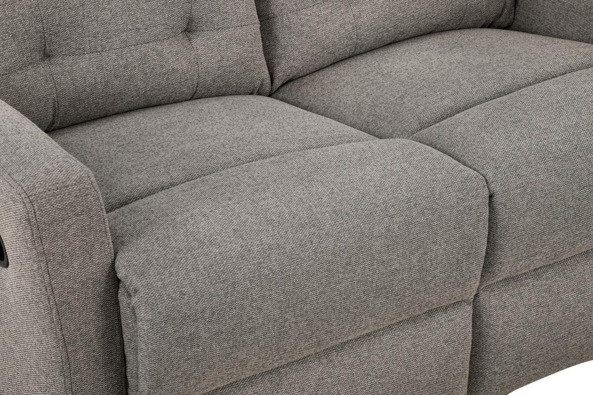 Dvosjed Sa Relaks Funkcijama Valencia - taupe, Moderno, drvo/metal (129/103/91cm) - Mömax