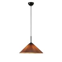 Hängeleuchte Plisado max. 40 Watt - Grau, Basics, Kunststoff/Metall (50/50/30cm) - Markslöjd