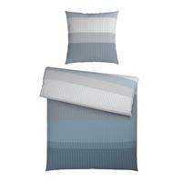 Bettwäsche Hannes Graublau ca. 135x200cm - Graublau, Textil (135/200cm) - Mömax