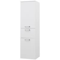 Dulap înalt Fresh - alb, Konventionell, material pe bază de lemn (40/147/38,5cm) - Ondega