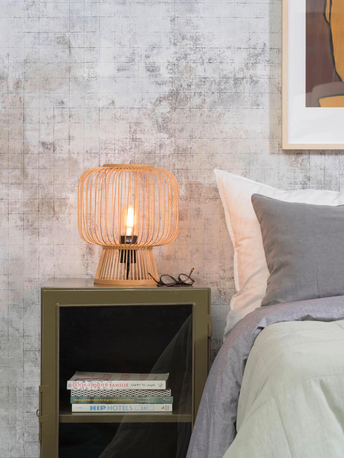 Namizna Svetilka Cango, Naravna Barva - naravne barve, Trend (26/30cm) - Good & Mojo