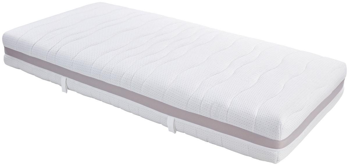 Ležišče Z Žepkastim Vzmetenjem Gelfeel Deluxe, 90x200 - bela, Konvencionalno, tekstil (90/200cm) - Primatex Deluxe