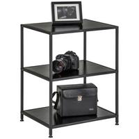Regal in Schwarz - Schwarz, MODERN, Wellpappe/Metall (50/65/40cm) - Mömax