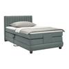 Boxspringbett Dixon Dunkelgrau ca. 120x200cm - Dunkelgrau/Schwarz, KONVENTIONELL, Holz/Holzwerkstoff (120/200cm) - Premium Living